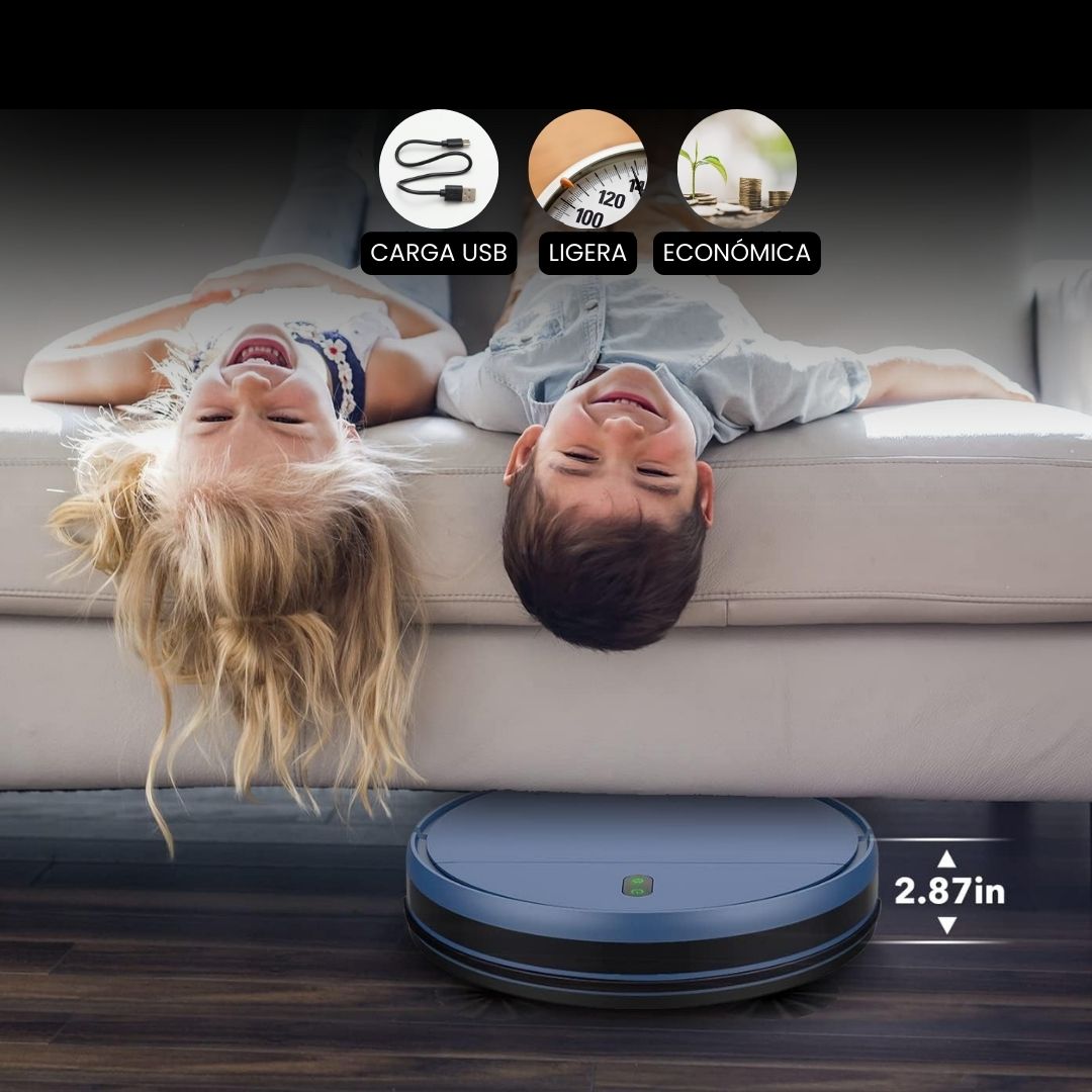 ASPIRADORA ROBOT RECARGABLE