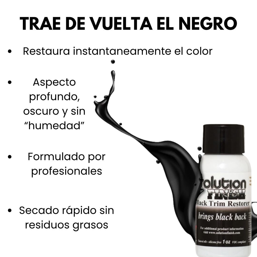 SOLUTION FINISH® RESTAURADOR PARA COCHES