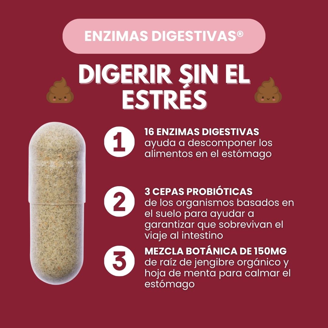 ENZIMAS DIGESTIVAS® PHYSICIANS CHOICE - 60 CÁPSULAS