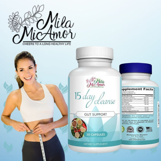 MILA MIAMOR®️ - 15 DAYS CLEANSE - Desintoxicación avanzada de limpieza para mujeres y hombres