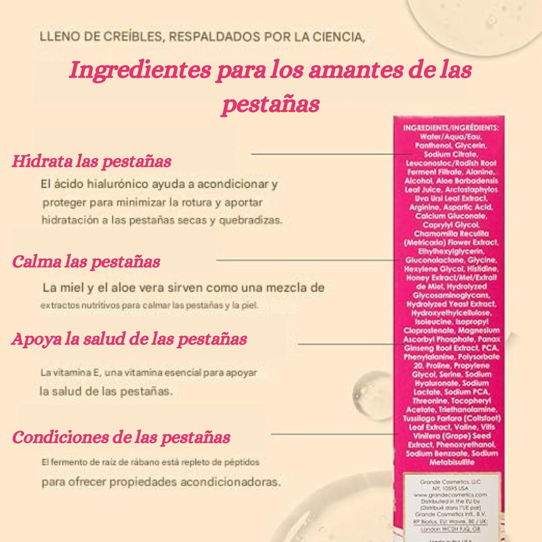 GRANDE COSMETICS GRANDELASH® - SERUM DE CRECIMIENTO PARA PESTAÑAS