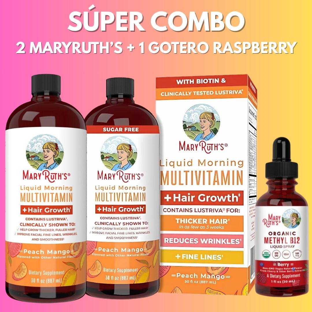 2 MARYRUTH'S® + 1 GOTERO