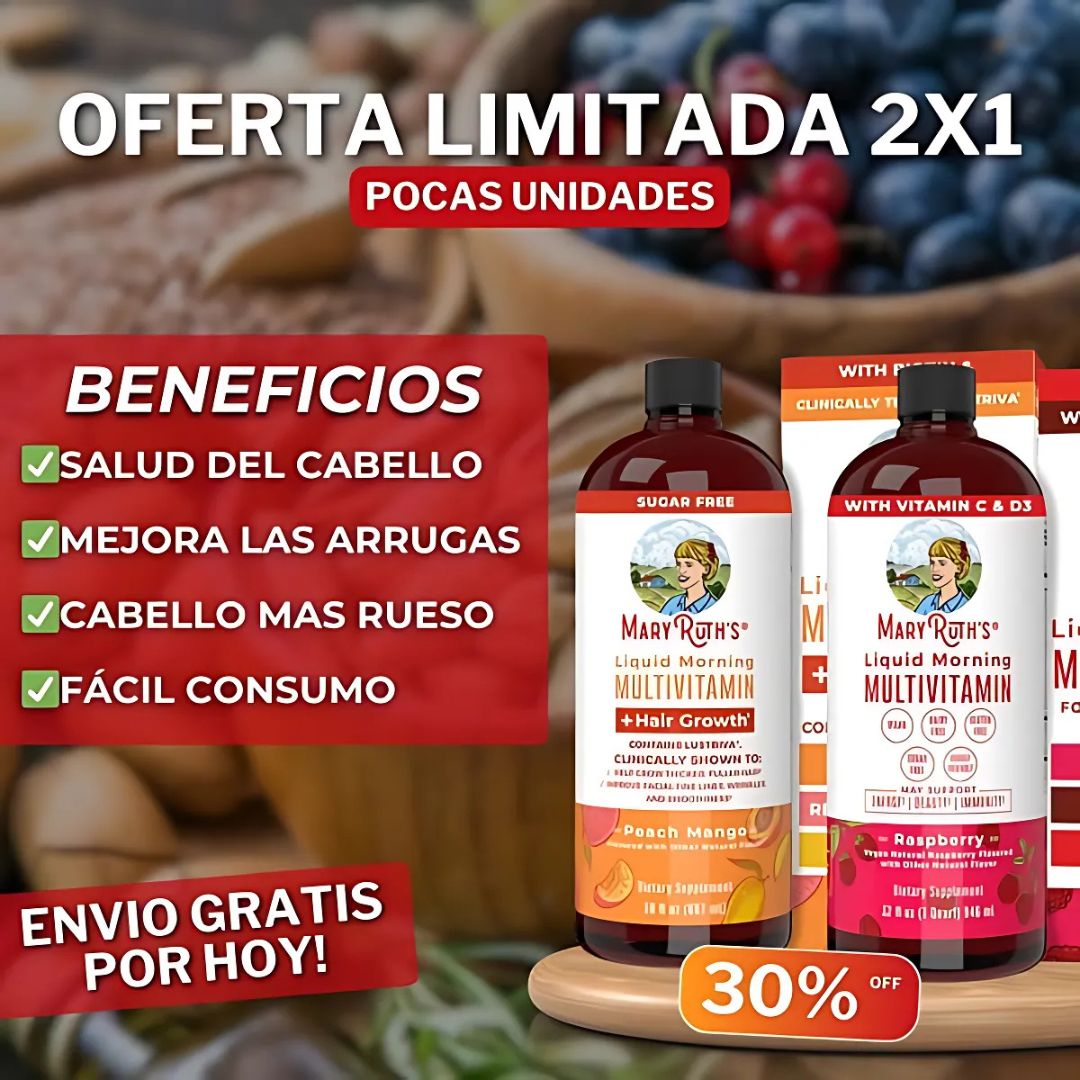 2 MARYRUTH'S® + 1 GOTERO
