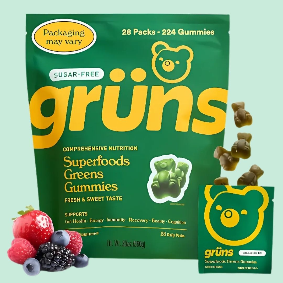 GRUNS - GOMAS VERDES DE SÚPERALIMENTO