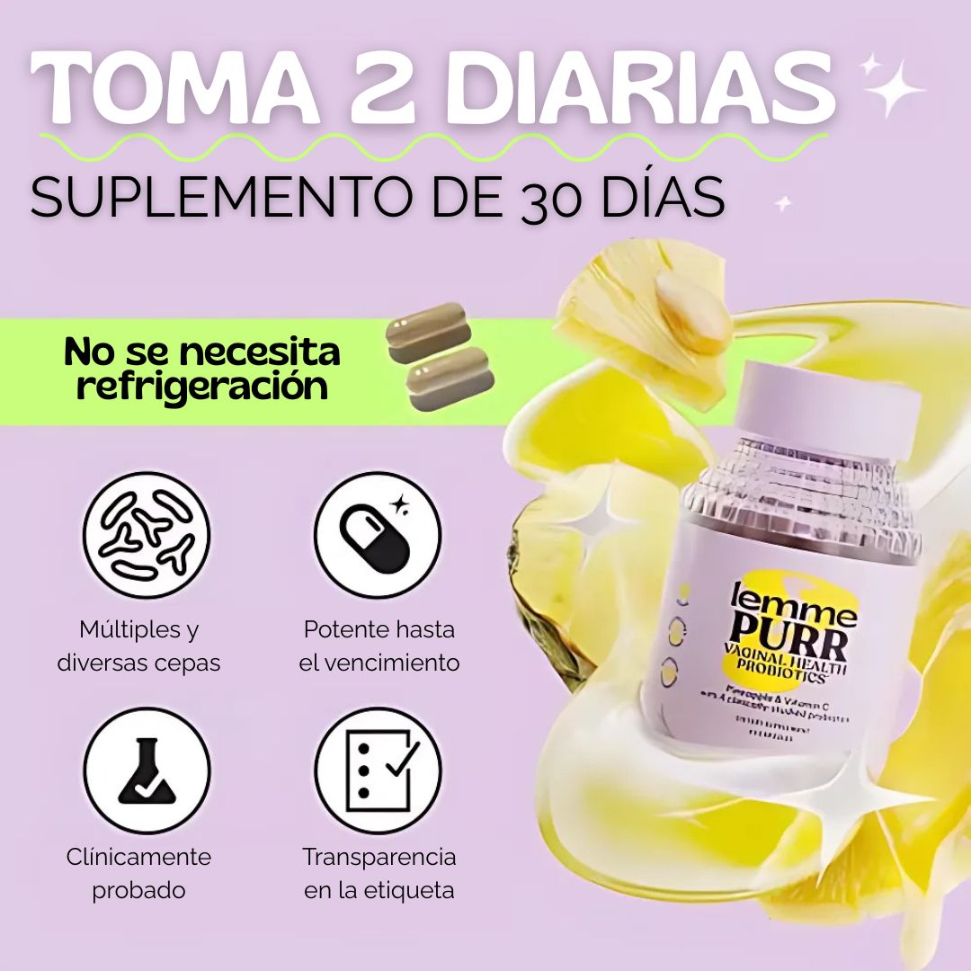 LEMME PURR® - GOMAS PARA REGULAR TU ZONA ÍNTIMA