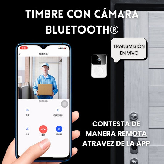 TIMBRE CON CÁMARA BLUETOOTH®