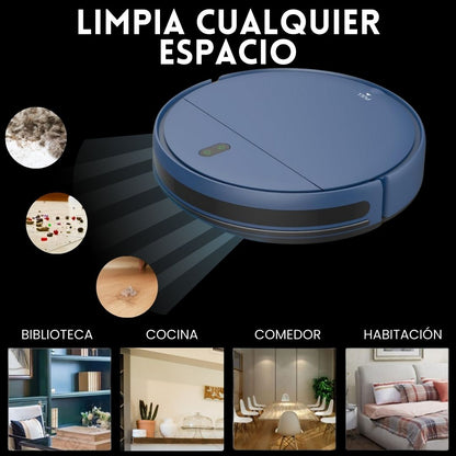 ASPIRADORA ROBOT RECARGABLE