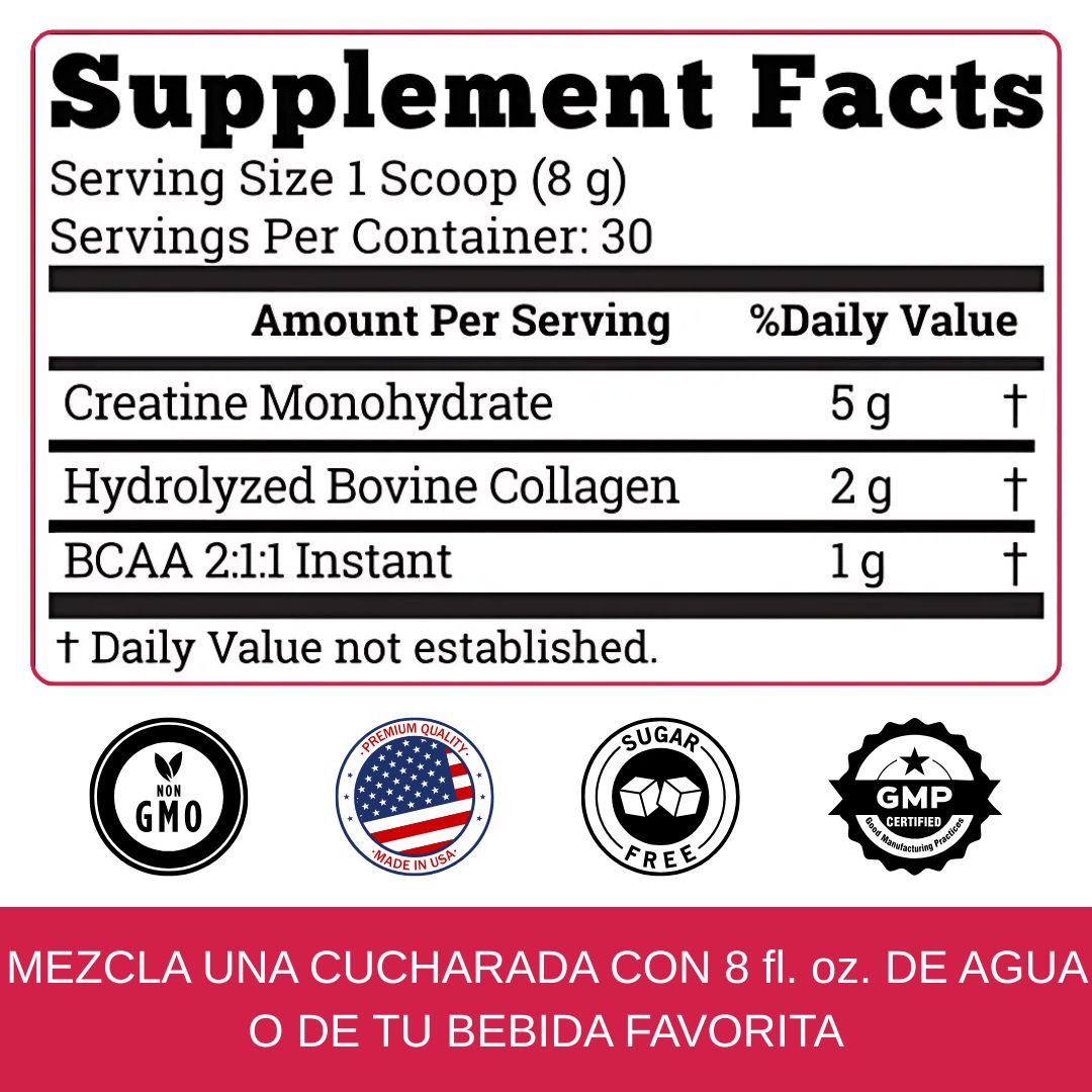 CREATINA MONOHIDRATADA® NO USAR