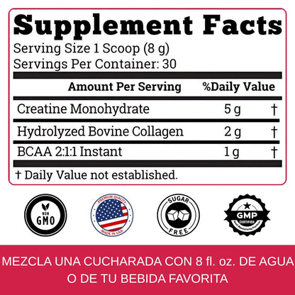 CREATINA MONOHIDRATADA® NO USAR