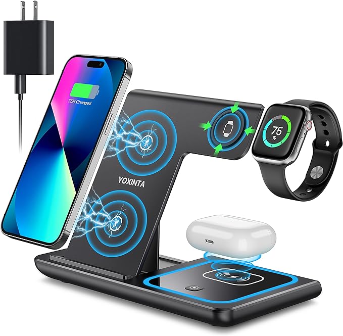 TripleCharger™ Cargador Inalámbrico 3 en 1🔋