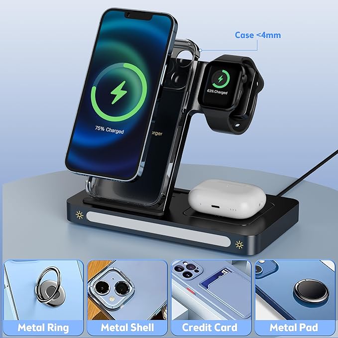 TripleCharger™ Cargador Inalámbrico 3 en 1🔋