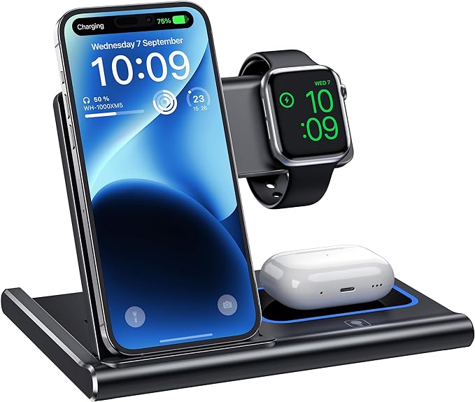 TripleCharger™ Cargador Inalámbrico 3 en 1🔋