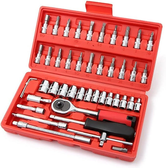Caja De Herramientas Para Autos 46 Pc