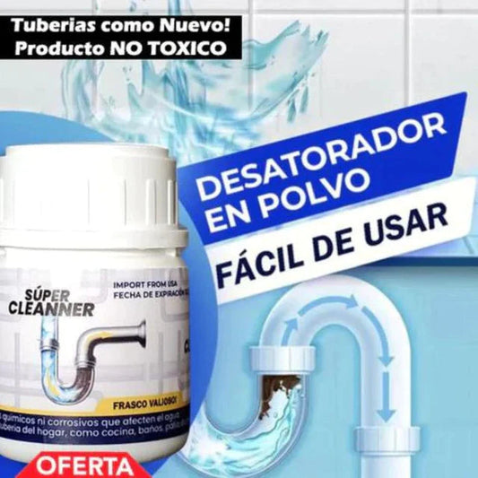 Súper Cleaner™️ - 2X1 Desatorador en Polvo Multifuncional