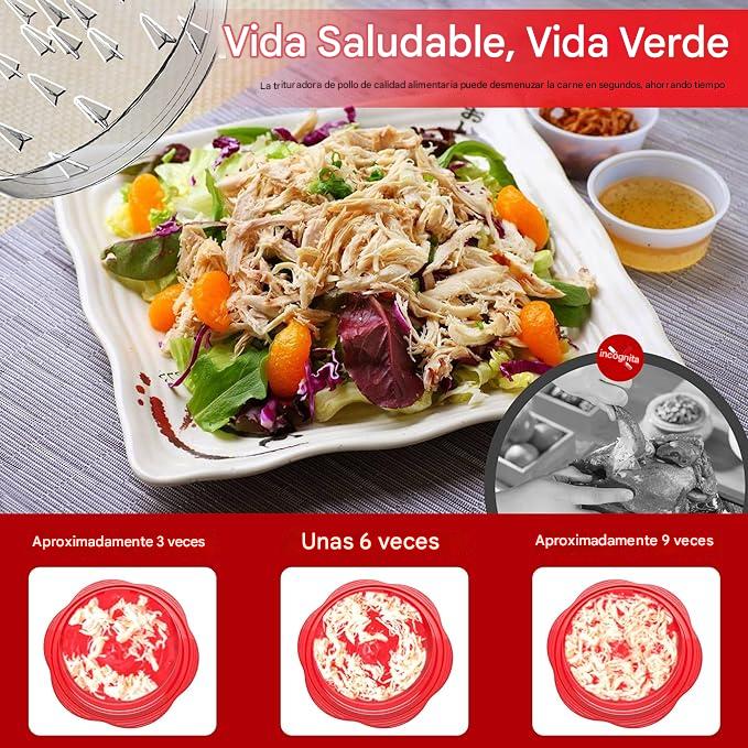 DESMECHADOR TRITURADOR DE POLLO Y CARNE