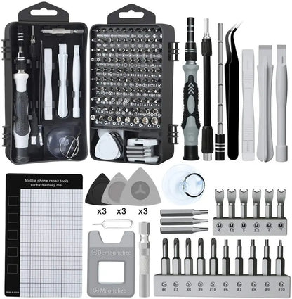Screwdriver Set Magnetic 115pcs™ - Juego de destornilladores