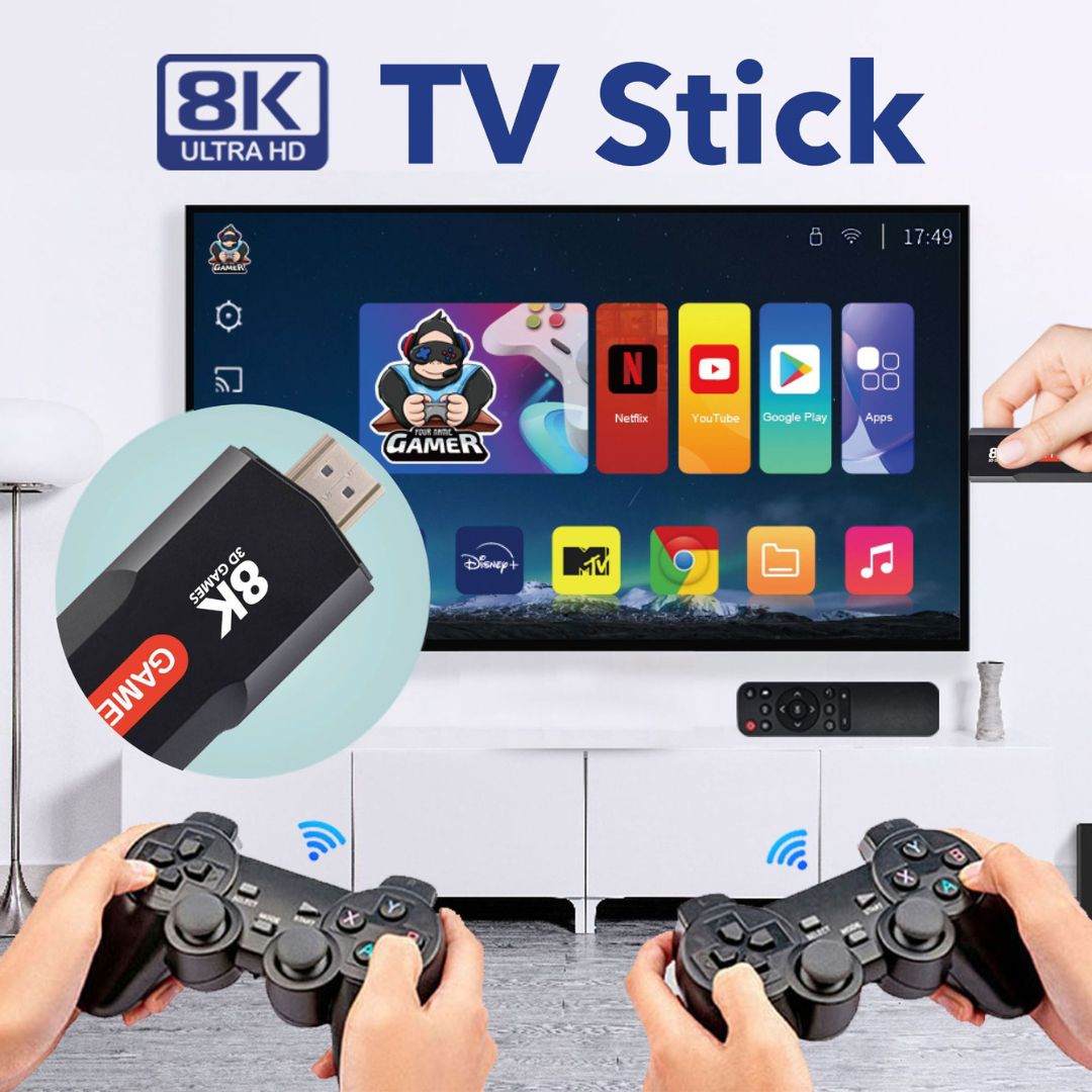 Consola Game Tv Stick 8k®