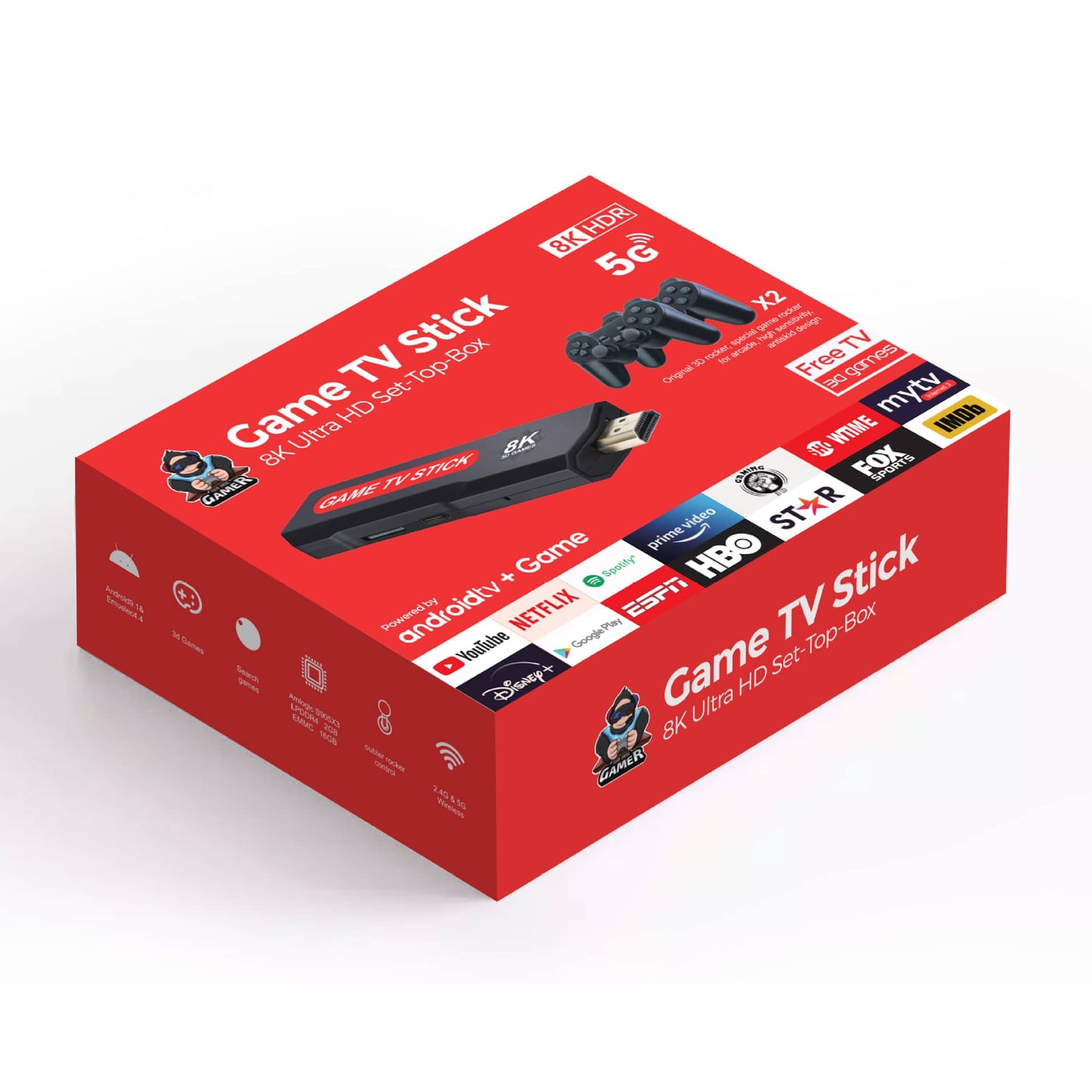Consola Game Tv Stick 8k®