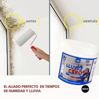 Lluvia Cero® - Sellador Impermeabilizante 2x1 500ml