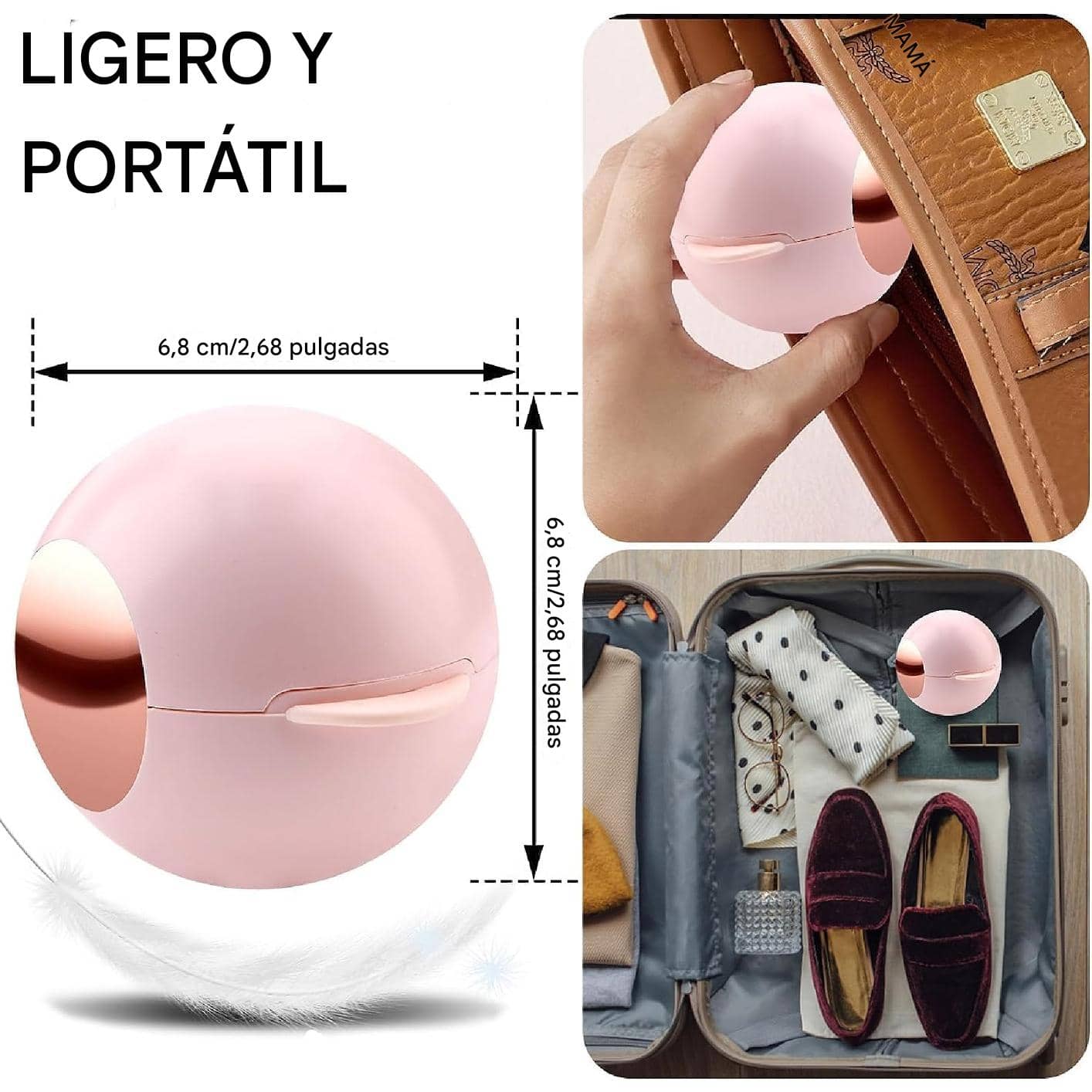 STICKY ROLL® - Esfera Quita Pelusas Para Ropa Lavable