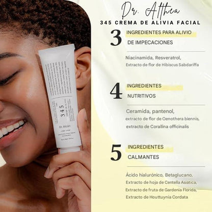 Dr.Althea 345 Relief Cream® | Hidratante facial diario | Cuidado del alivio de manchas |