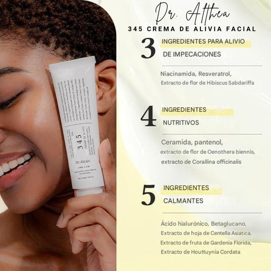 Dr.Althea 345 Relief Cream® | Hidratante facial diario | Cuidado del alivio de manchas |