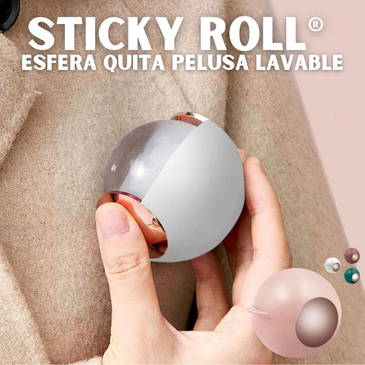 STICKY ROLL® - Esfera Quita Pelusas Para Ropa Lavable