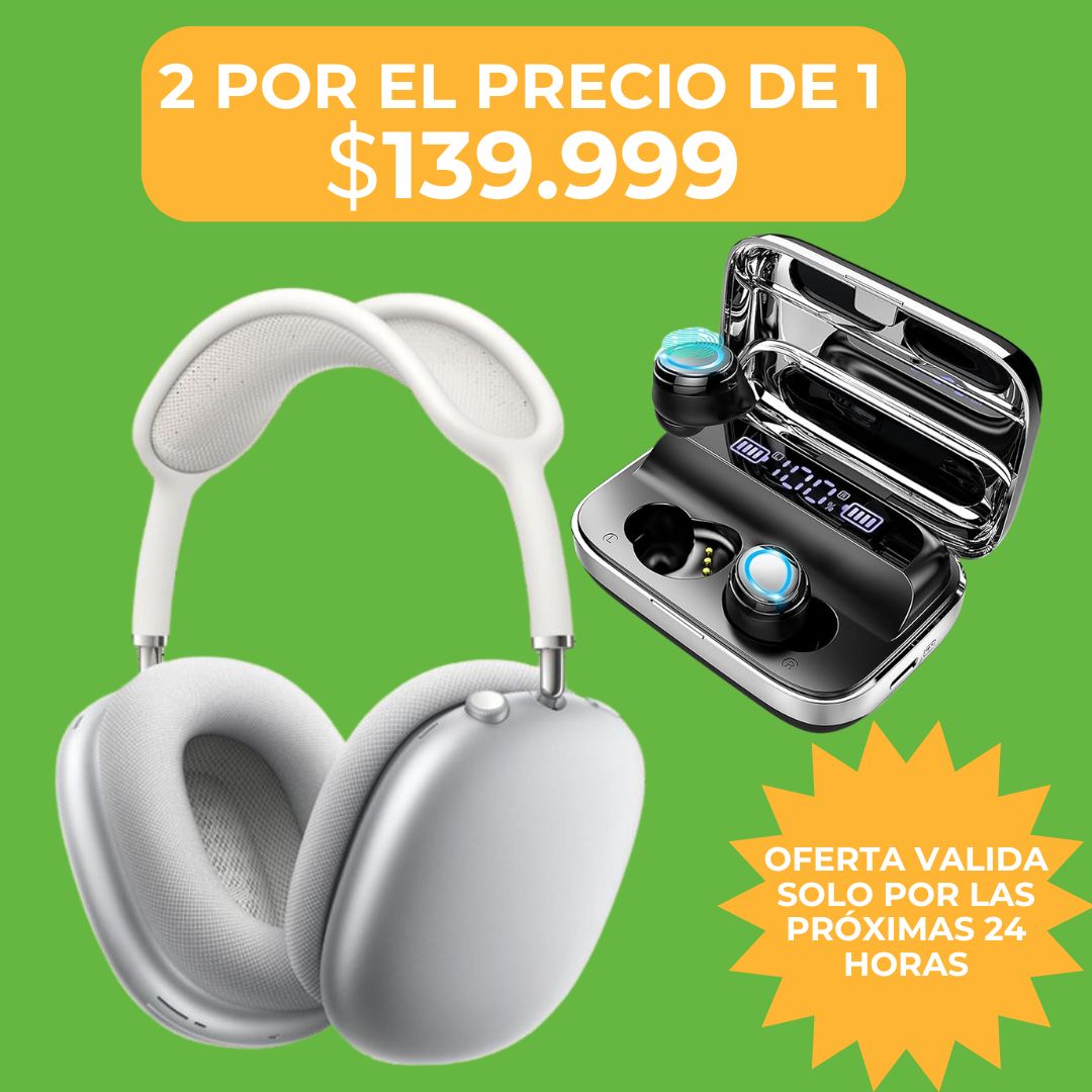 AUDIFONOS PROLIFE + AUDIFONOS F9