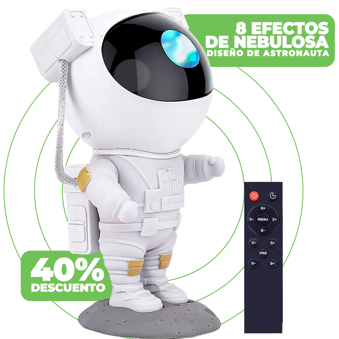 PROYECTOR ASTRONAUTA BT