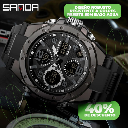 RELOJ MILITAR IMPERMEABLE