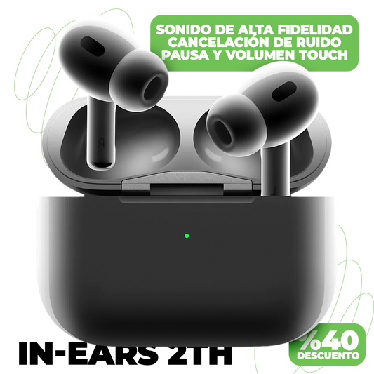 IN-EARS 2th AUDÍFONOS CON CANCELACIÓN DE RUIDO