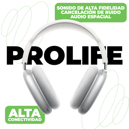 AUDIFONOS PROLIFE + RELOJ INTELIGENTE TITANIUM + 1 PULSO DE OBSEQUIO