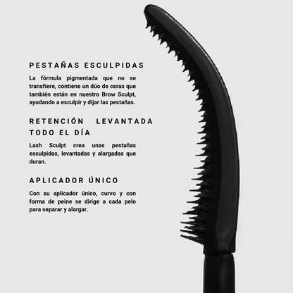 REFY® - Máscara de pestañas para alargar y levantar pestañas NO