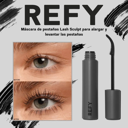 REFY® - Máscara de pestañas para alargar y levantar pestañas