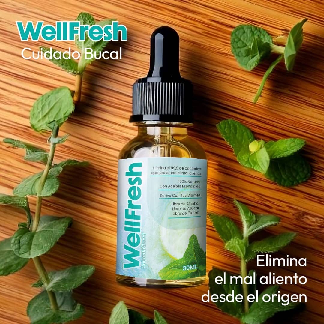 WELL FRESH Elimina El Mal Aliento