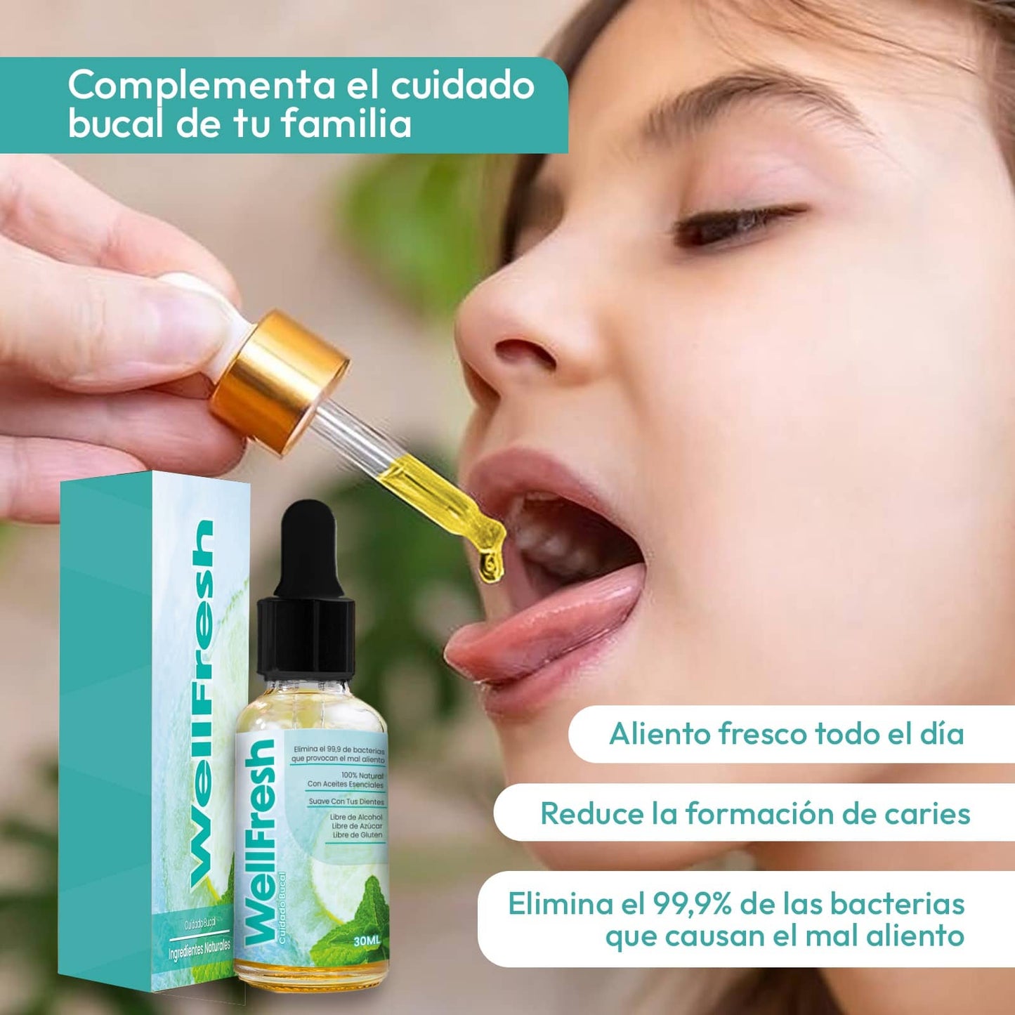 WELL FRESH Elimina El Mal Aliento