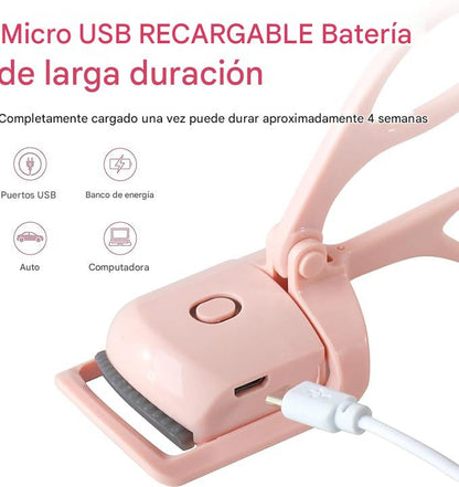 RIZADOR DE PESTAÑAS TÉRMICO ELÉCTRICO® - 2 modos de calentamiento